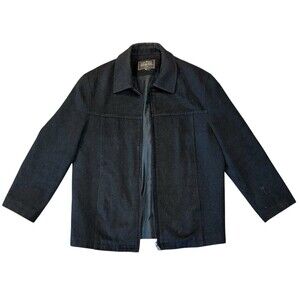 Union Ouslan Gray Tweed Golf Jacket Mens Size 48 High End Fashion